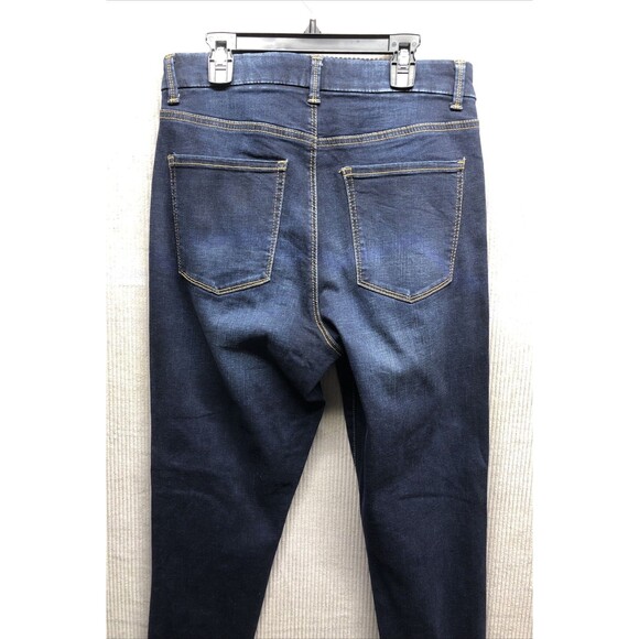 No Boundaries Junior Womens Jeggings Size 13 Dark Wash Super High Rise - Picture 13 of 16